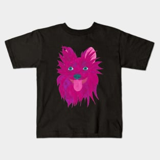 Cute Li'l Papillon Dog Kids T-Shirt